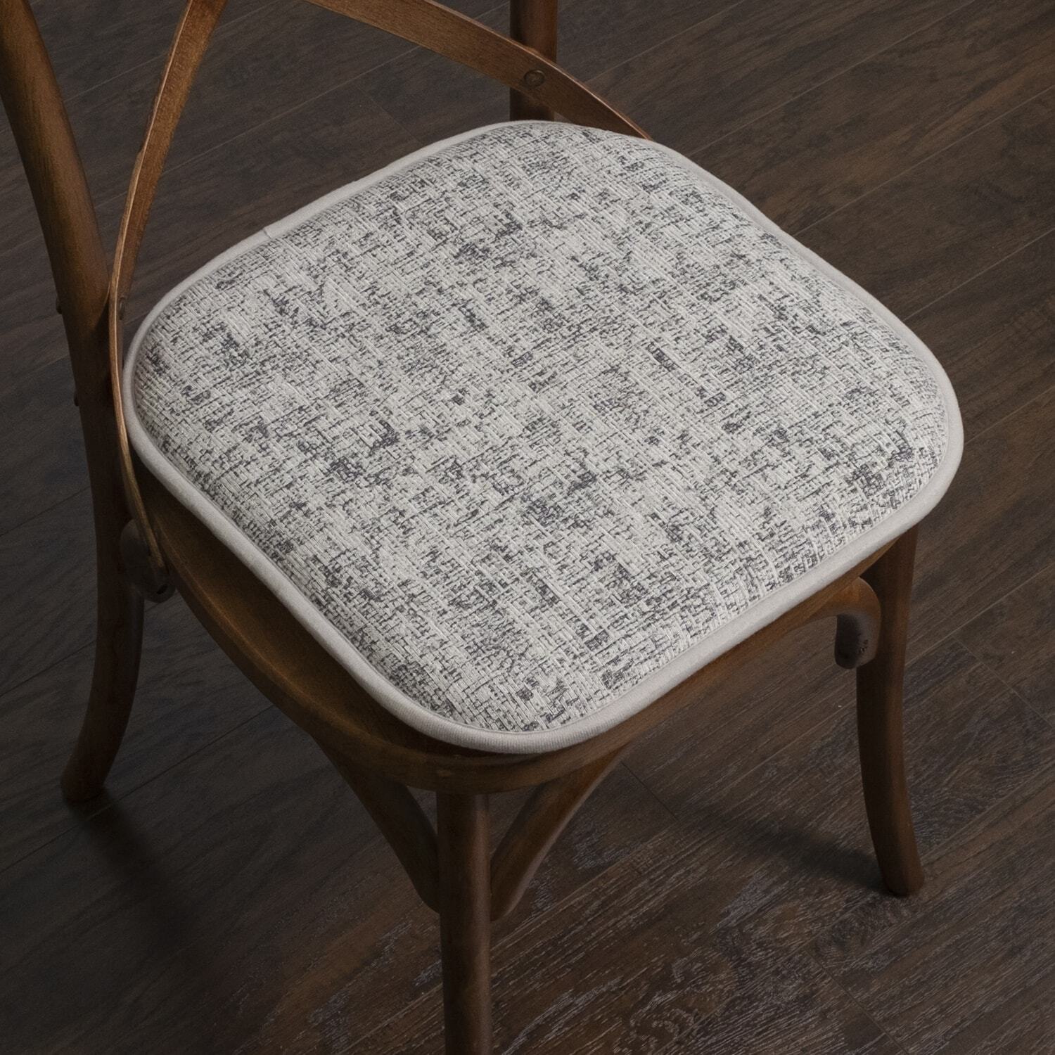 Porch & Den Bravo Memory Foam 16-inch Chair Pad Set -