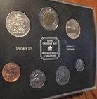Canada 1999 Mint Specimen Set Royal Canadian Mint Sealed  Leatherette Case 1$ 2$