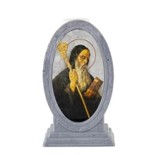 St Benedict Holy Water Bottle Holder Porta Botella de Agua Bendita San Benito