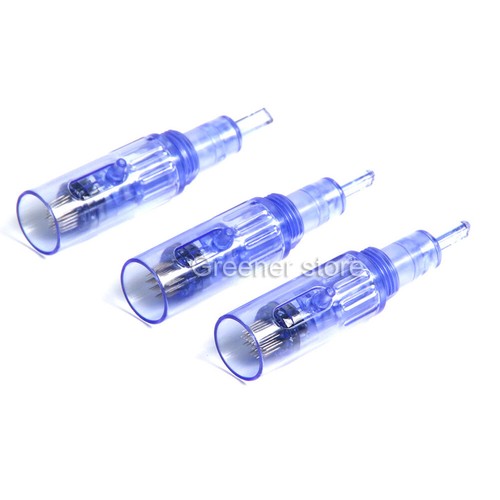 9/12/24/36/42 Pins 3D/5D Nano Ago Cartucce Tips Cura della pelle per Micro Penna - Picture 14 of 22