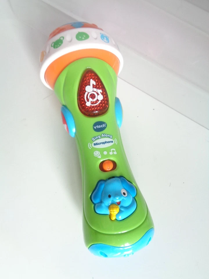 VTech Toy Bundle of 3 Singing Alfie and Pink Puppy with Sing Along Microphone - Image 4 of 4