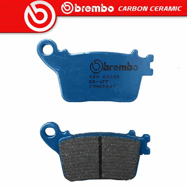 BeläGe Bremse Brembo Kohlenstoff Ceramic Hinten FüR Suzuki 1000 2009>2011-image