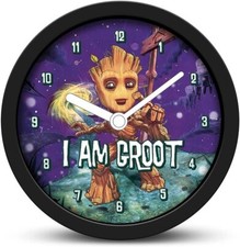 Image of GUARDIANS OF THE GALAXY BABT GROOT (I AM GROOT) DESK CLOCK WITH ALARM BRAND NEW