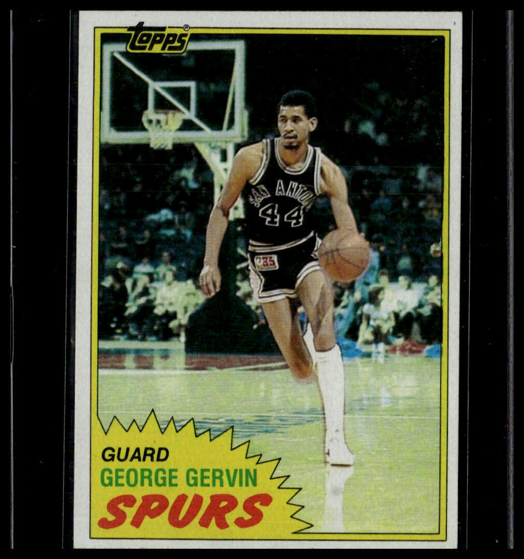 1981-82 Topps #37 George Gervin