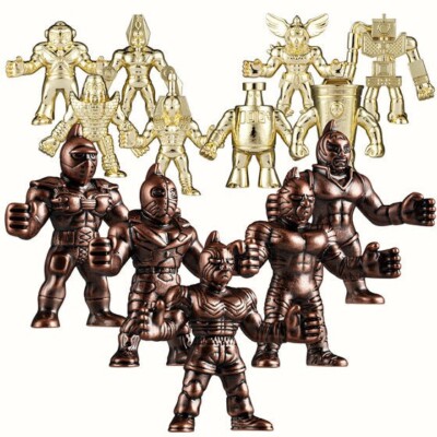 BANDAI - キン PSL BANDAI Kinnikuman Diecast Kinkeshi Premium Gold Bronze