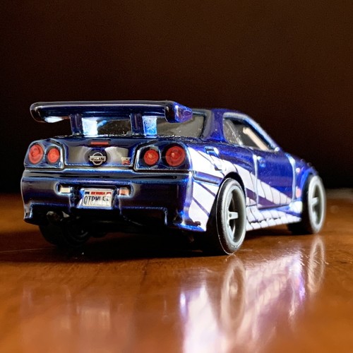 Hot Wheels NFTG NFTGarage vNFT Fast Furious Nissan Skyline GTR R34 BNR34 - Loose - Picture 5 of 9