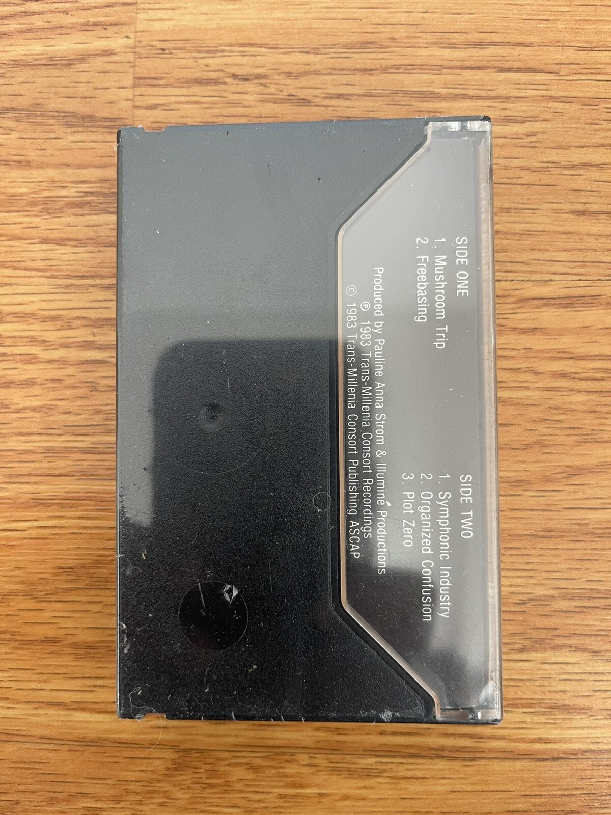 Pauline Anna Strom TransMillenia Consort Plot Zero cassette SEALED