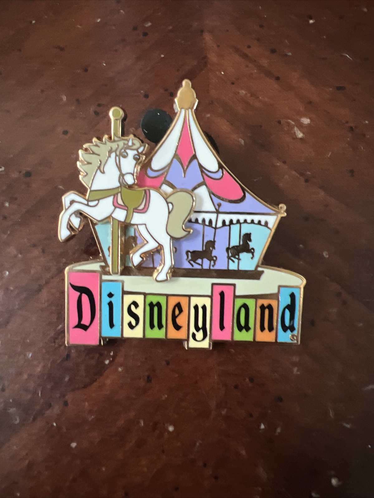 Disneyland Retro King Arthur Carousel Walt Disney Pin 2006