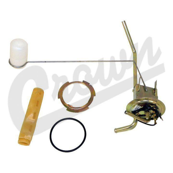 Kit jauge de carburant CJ en acier inoxydable pour réservoir de 57 litres