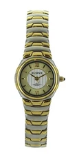 Ladies casual Elgin watch Silver tone and gold tone band,silver tone case ELT018