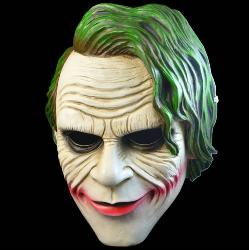 Batman:The Dark Knight Joker Cosplay Terror Resin Mask Halloween Party Prop  - Image 3 of 4