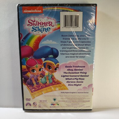 Sealed Shimmer And Shine (DVD, 2015) Nickelodeon 7 Episodes Nick