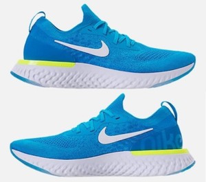 blue nike flyknit men's