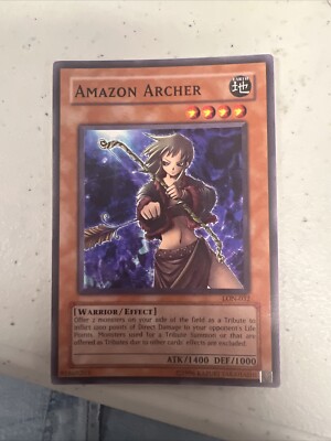 Amazon Archer LON-032 Unlimited Yu-Gi-Oh Card LP