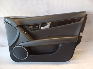 39C* Mercedes W204 Mopf Türverkleidung Türpappe Stoff Schwarz Vorne Rechts