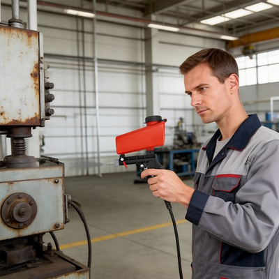 #ad Small Handheld Sandblaster Pneumatic Sand Blasting Spray Gun Sandblasting Gun $9.64