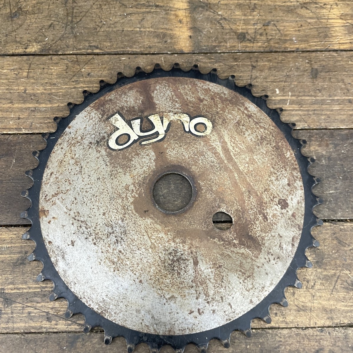 Vintage Dyno BMX Bike Chainring Sprocket 43T Old School Steel GT