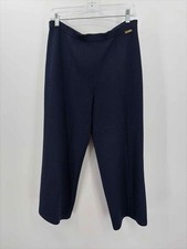 Pre-Owned St John Sport Navy Size Medium Knit Pull On Pants
