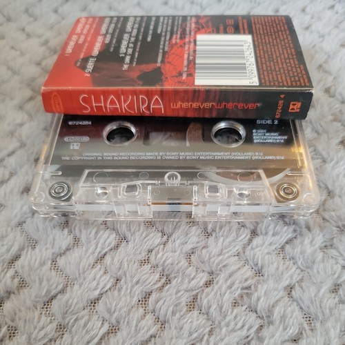 Shakira - Whenever Wherever - Used Cassette Single - Epic - Picture 4 of 4