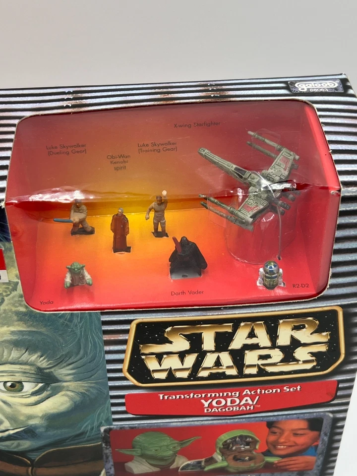 1997 Galoob Micro Machines Star Wars Yoda/Dagobah Трансформирующийся Экшн-набор Новый - Изображение 3 из 4
