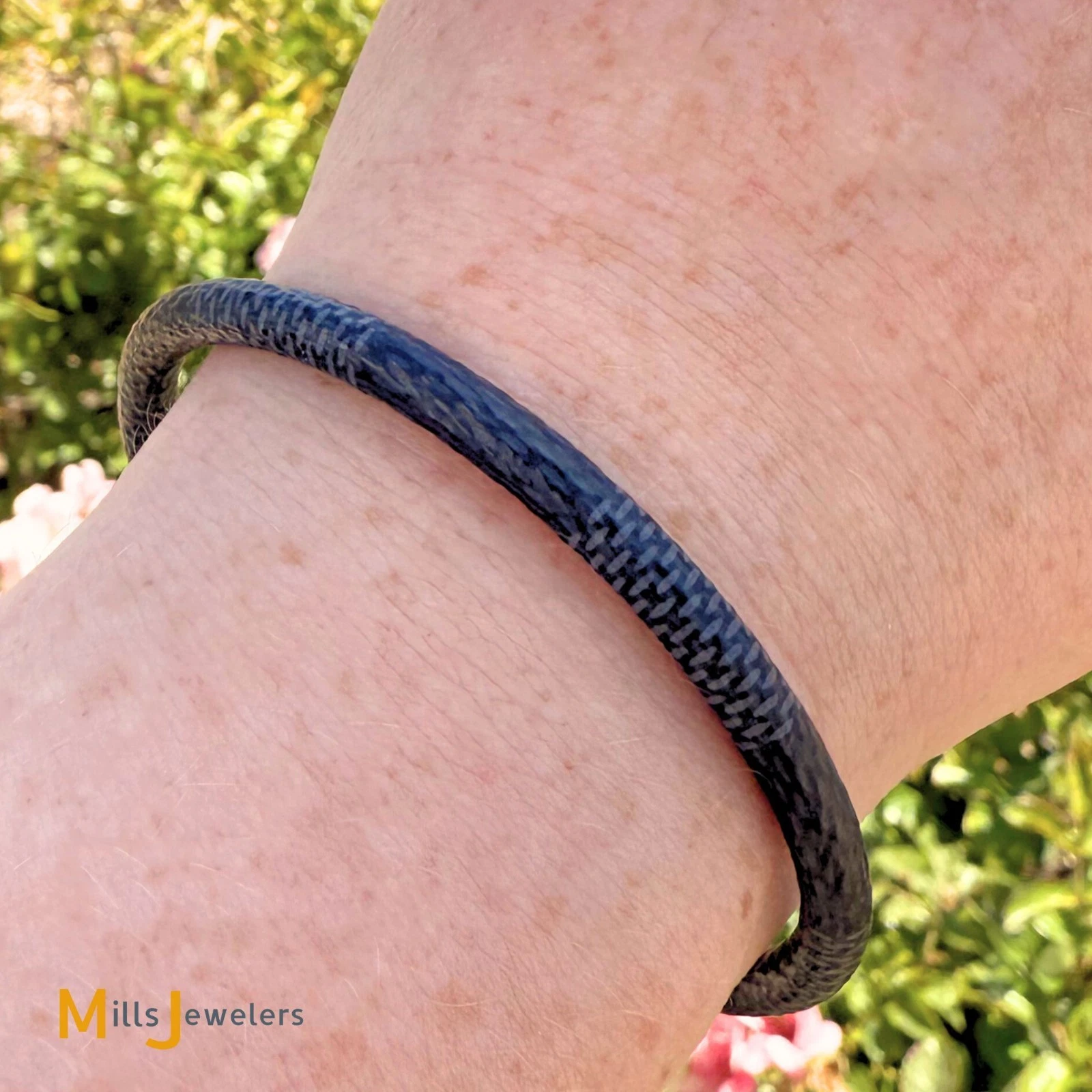 LOUIS VUITTON（LV） Bracciale Louis Vuitton Damier in tela rivestita in grafite Keep It M8152E