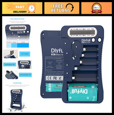 Universal Battery Tester with LCD Display for AA AAA C D 9V CR2032 CR123A - Incl