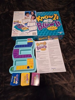 Know It or Blow It Game-Patch Products 2013 Party Game-100% COMPLETE