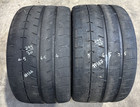 x2 Yokohama Advan A052 295 30R18 Tread 35mm 5mm Worn Edges USED 166 167