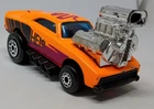 Vintage Matchbox Neon Orange Hemi Cosmic Blues Loose Diecast 1:64 1972