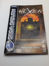 Hexen -  Sega Saturn - Complete With Manual - PAL Tested