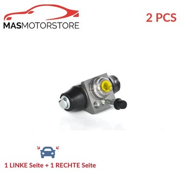 RADBREMSZYLINDER TROMMELBREMSE PAAR HINTEN BOSCH 0 986 475 260 2PCS A NEU