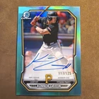 2026 Bowman Chrome Konnor Griffin On Card Auto Teal 117/125