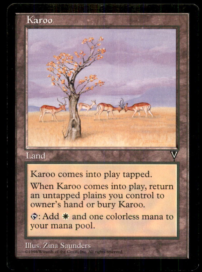 MTG Karoo LP Light Play Visions [4428]