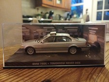 James Bond Series BMW 750iL- Tomorrow Never Dies Mint Condition Boxed 1:43