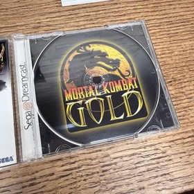 Mortal Kombat Gold (Sega Dreamcast, 1999) Complete With Manual 