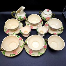 Set da tè Franciscan Desert Rose 16 pezzi tazze piattini zuccheriera portacandele