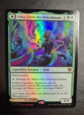 MTG-Karte - Esika, Göttin des Weltenbaums / Die Prismatische Brücke (168/285), M