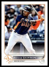 2022 Topps Ronnie Dawson Rookie Houston Astros #231