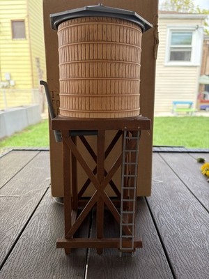 Jim Beam Water Tower  Decanter Embosograph 1984 For Train Sets
