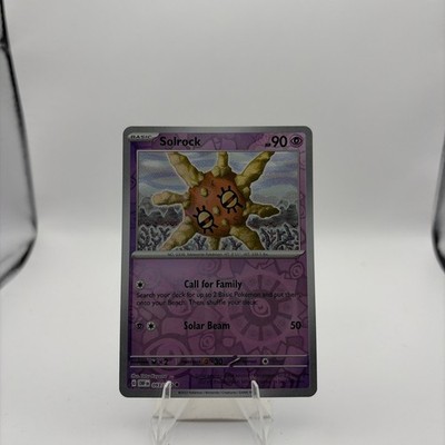 Solrock 093/197 Obsidian Flames Reverse Holo Uncommon Pokemon Card NM