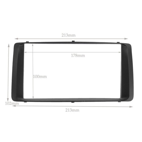 Car Stereo Radio Fascia Plate Panel 2 Pin/Frame For Toyota Corolla 2003-2006 - Picture 6 of 6