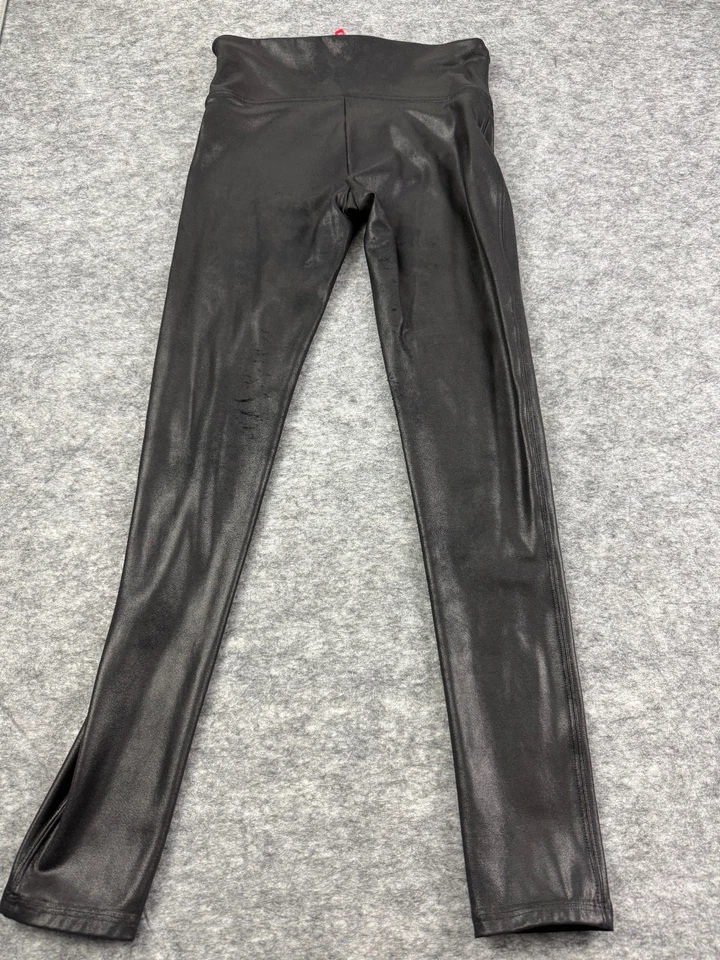 Леггинсы Spanx из искусственной кожи для женщин, размер M — черные - Изображение 2 из 4