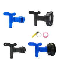LOW PRICE Water Butt Tap For Barrel Plastic Adaptor Beer Rain Brew 3/4" UK