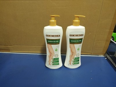 2ea Goicoechea Ginkgo Biloba Body Lotion Leg Soothing and Moisturizing 13.5 oz