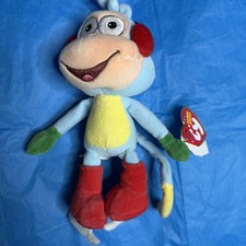 ✨Ty Beanie Baby Dora The Explorer Boots Monkey Ice Skate plush 2007 Ear Muffs✨