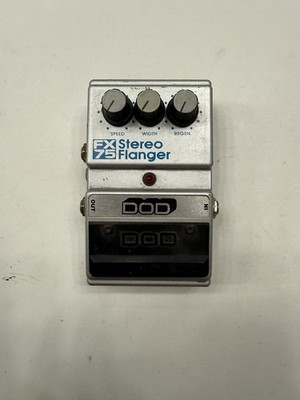DOD Digitech FX75 Stereo Flanger Analog Vintage Guitar Effect Pedal *READ*