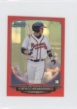 2013 Bowman Chrome Minis Red Refractor 7/10 Dylan Manwaring #175 1j6