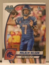 🏈 2024 Bowman University Chrome - Malachi Nelson 1st RC Boise State #196