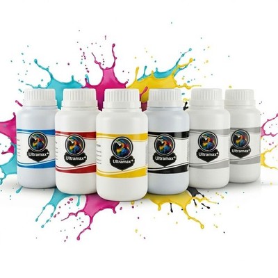 1L Ultramax DTF Tinte für Textildruck Transferdruck Direct to Film - CMYK & Weiß