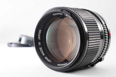 **Exc+5** Canon New FD NFD 85mm f/1.8 Manual Focus Portrait Prime Lens + Cap JPN
